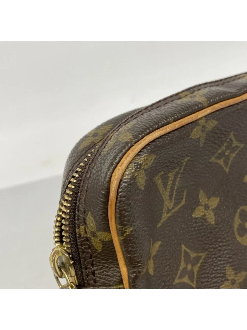 Louis Vuitton Shoulder Bag Monogram Danube Brown